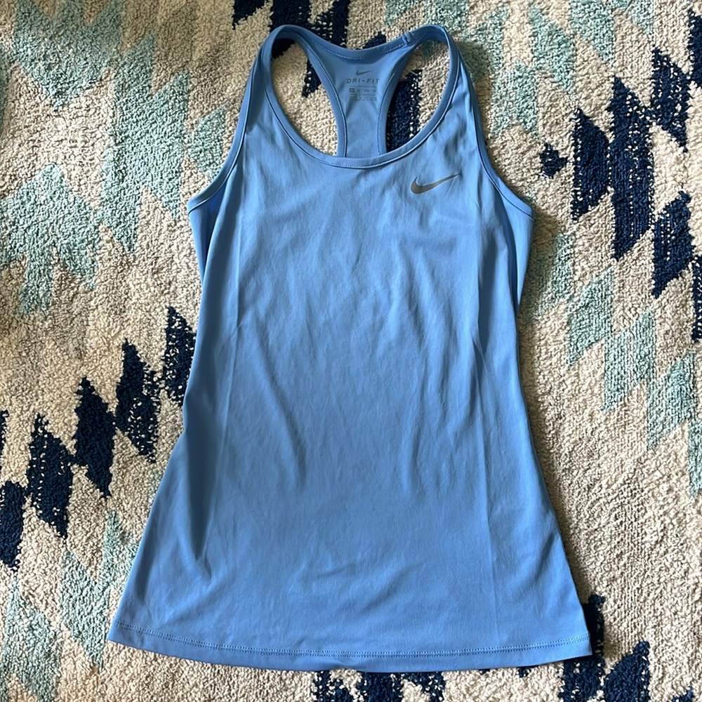 Nike Balance Dri-Fit Racerback Tank Top - Light Blue - Size XS